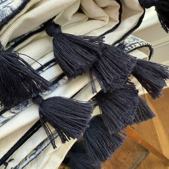 Pair Pottery Barn Teen Anjolie Blackout Curtain Drapes 63” x 52” $300 - Picture 5 of 9